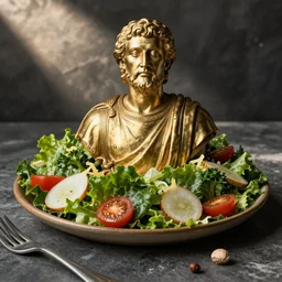 julius caesar as salad