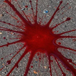 hyper realistic blood on tar texture, art by greg rutkowski, intricate, ultra detailed, photorealistic, vibrante colors, colorful, trending on artstation, 4 k, 8 k