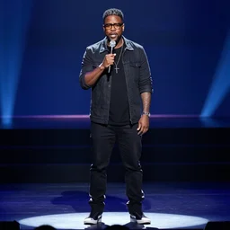 kevin hart on stage, obviously the shortest man of all time