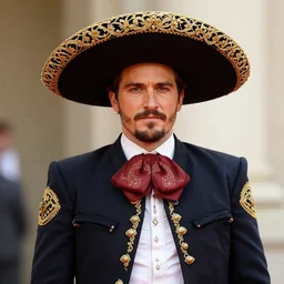 Henry Cavill dressed as Mariachi