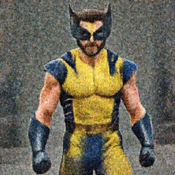 Taron Egerton as Wolverine , document. photo.
