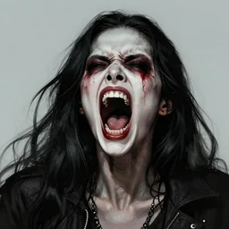 dreadful screaming, digital art, trending on artstation