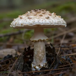 A poisonous mushroom