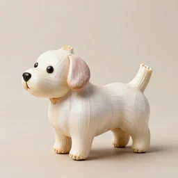 garlic shaped like a dog dogs