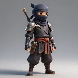 a beautiful fullbody portrait of a cute male ninja by ryohei hase. artstation, pinterest, ambient occlusion, volumetric light, digital art, highly detailed, fine detail, complex fantasy character, rendered in octane