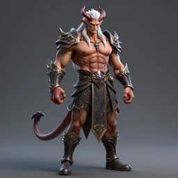 complex 3 d render hyper realistic full length illustration of a handsome! powerful athletically built white haired demon necromancer, asura arms, porgas d ace, hell boy, flame god, d & d, dio from jojo's bizarre adventures, broly, medieval fantasy, draconic, character design, intricate, octane render, concept art, resin, 8 k, hd, epic scene, dante's inferno, symmetrical, art by takeshi obata + billelis + hirohiko araki