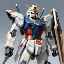 portrait epic gundam with sword. highly detailed, digital painting, concept art, smooth, sharp focus, illustration, art by greg rutkowski