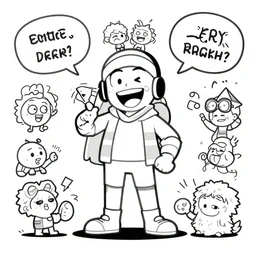 funny hilarious illustration, line art, behance, devianart, artstation, dribble, creary, ello, cgsociety, drawcrowd, pixiv, concept art world, our art corner, newgrounds, doodle addicts, penup