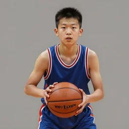 portrait of a boy holding a basketball playing basketball wearing a basketball uniform, intricate, elegant, highly detailed, centered, digital painting, artstation, concept art, smooth, sharp focus, illustration, by Peter Mohrbacher, WLOP