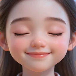 epic professional symmetrical digital art of sweet realistic closed eyes, translucent skin, accent lighting, painted, intricate, detailed, cheery, fun, effervescent, by roberto ferri, epic, stunning, gorgeous, much wow, much detail, cinematic, masterpiece, unreal engine render