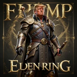 an ultra detailed 3 d render of donald trump as an elden ring boss, 8 k resolution, in the style of a fantasy metal album cover, volumetric lighting, smooth, highly detailed, digital illustration, octane render, art by jeong seon and greg rutkowsi and alphonse mucha, artstation