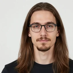 a german long brown hair guy with glasses and very short goatee on a tuxedo holding a bagel!, trade offer meme, art by greg rutkowski