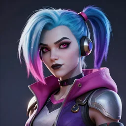 concept art, Killjoy from Valorant (2020 videogame), 8k, octane render, head and shoulders