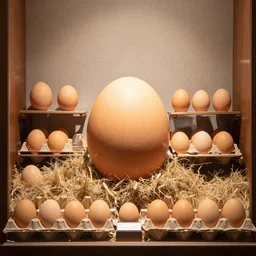 egg showcase