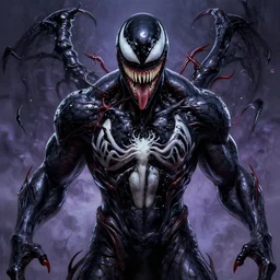 symmetry!! gantz portrait of megan fox as a venom, unholy, intricate, highly detailed, dynamic lighting, digital art, digital painting, artstation, terence nielsen, sharp focus, illustration, art by artgerm and greg rutkowski and moebius, 8 k