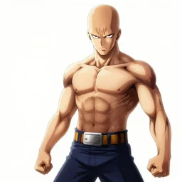 genos defeated saitama, one punchman style