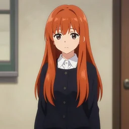 ginger hair girl in style of the game life is strange