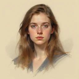 Mark Chang artstation, Sophie Langdon portrait study by Ilya Kuvshinov