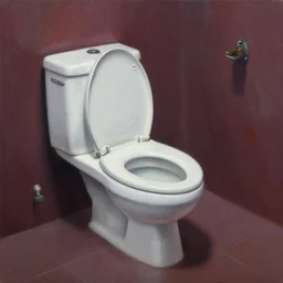 peter elson painting of an organic alien toilet