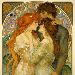 how does it feel to fall in love, highly detailed, digital painting, artstation, concept art, sharp focus, illustration, art by artgerm and greg rutkowski and alphonse mucha