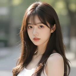 beautiful girl, anime style, hyper realistic,
