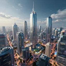 futuristic city, by Bad Trip