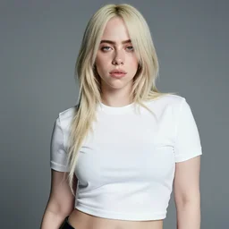 a beautiful korean kpop billie eilish alluring instagram model in crop top, by guweiz and wlop and ilya kuvshinov and artgerm, symmetrical eyes, aesthetic, gorgeous, stunning, alluring, attractive, artstation, deviantart, pinterest, digital art