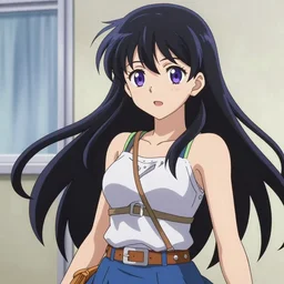 anime character that has an 8 0's aesthetic!!!!!!!, anime