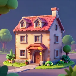 digital art, 🏡, octane render, detailed, brawl stars, unreal engine 5, cinema 4 d cinematic, artstation, greg rutkowski