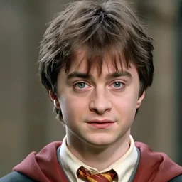 a close up portrait of harry potter as a teenager, focused gaze, art station, highly detailed, concept art, sharp focus, illustration in pen and ink, wide angle, by kentaro miura