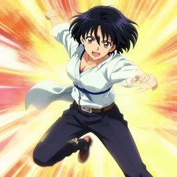 shinobu kocho beaitufil dynamic action portrait