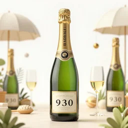 1 9 3 0 s champagne commercial, realistic, artstation, illustration, bright, cheerful, detailed and intricate environment