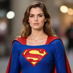 high quality presentation digital print of a cara delevigne as supergirl, photography 4k, f1.8 anamorphic, bokeh, 4k, Canon, Nikon