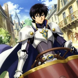 lelouch piloting lancelot in france