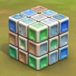 oiled magic cube, the sims 4