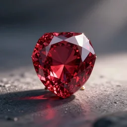 concept art of a ruby icon,