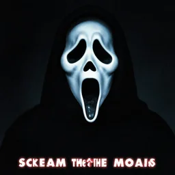 scream from the movie scream, 8 k photo