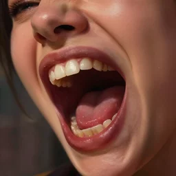 epic professional digital art of hungry mouth, ambientlighting, painted, detailed, impressive, leesha hannigan, reyna rochin, wayne haag, mark ryden, best on artstation, cgsociety, wlop, pixiv, stunning, gorgeous, much wow, hdr, 4 k, stunning, gorgeous, cinematic, masterpiece