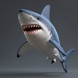 shark anthony, in the style of yuga labs, ultra super mega photorealistic, portrait, unreal engine 5, render,