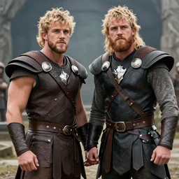jake paul in vikings 4 k detailed super realistic
