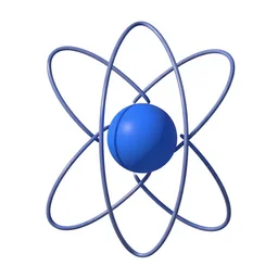 atom, visualization, simulated, physical correct simulation, 3 d, micro shot, mega zoom, orbital, dof, render, octane