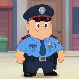 smurf police officer