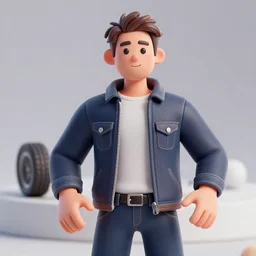 high octane 3 d render of me