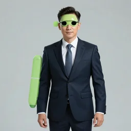 a dapper and polite android, 4 k