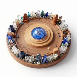 aerial view of diorama of the shape of the universe, tibetan cosmology, occult abiogenesis, hyper - detailed, crystals, plastic, rubber, wood, glass, play - doh, realistic materials, 4 k, octane render, daylight, fujifilm velvia 5 0, color photography, sigma 2 8 mm, the intoxicating pleasure of conspiratorial thinking