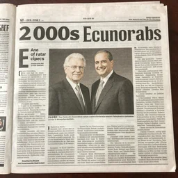 a page of the 2 0 0 0 s newspaper