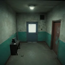 Surveillance video of The Backrooms