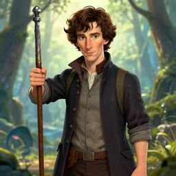 Sherlock Holmes in Avatar: the last airbender, designed by Bryan Konietzko
