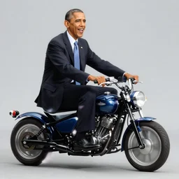 Obama riding on a Sonichu