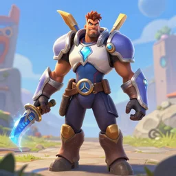 Dwight Fairfield as an Overwatch hero